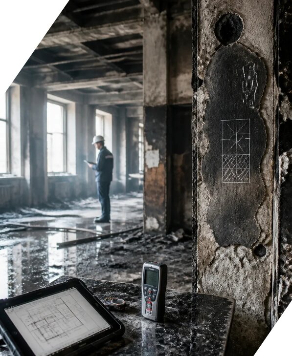 Обследование зданий после пожара в Березниках от 15449 р. | ЭкспертизаРоссия