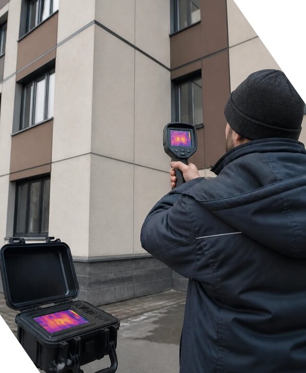 Тепловизионное обследование зданий и сооружений в Березниках