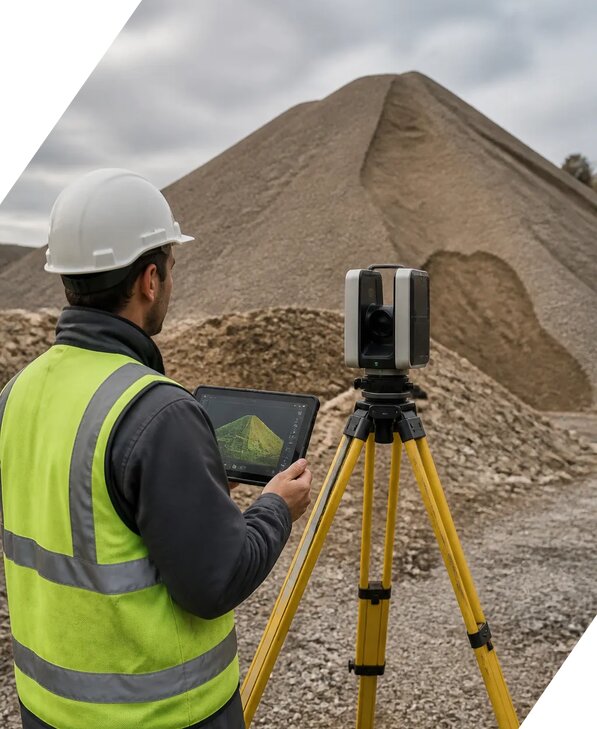Лазерное 3D сканирование насыпей в Березниках от 15449 р. | ЭкспертизаРоссия